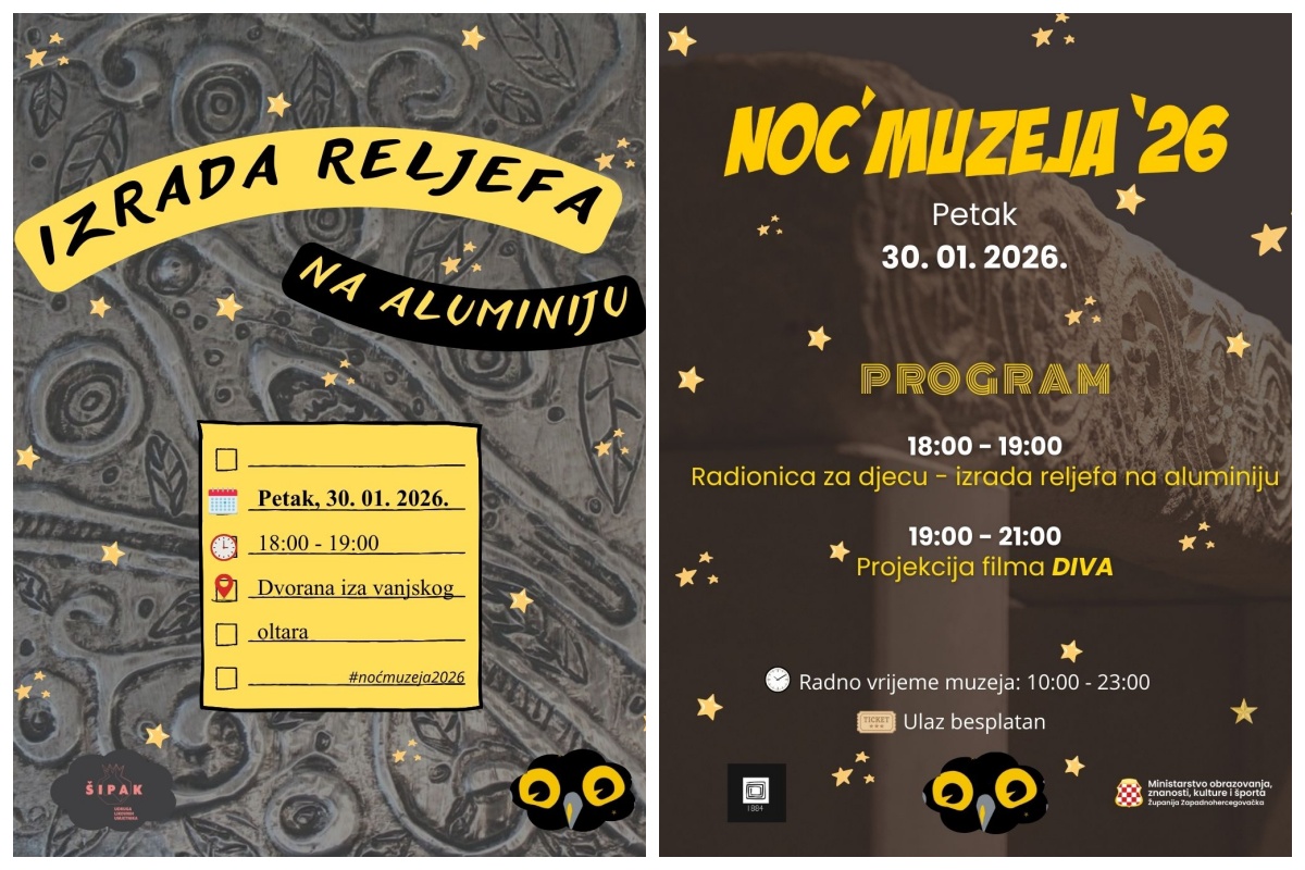 U sklopu Noći muzeja, Franjevački muzej Humac donosi projekciju filma Diva